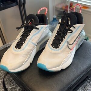 Nike Athletic Shoes - White and Blue